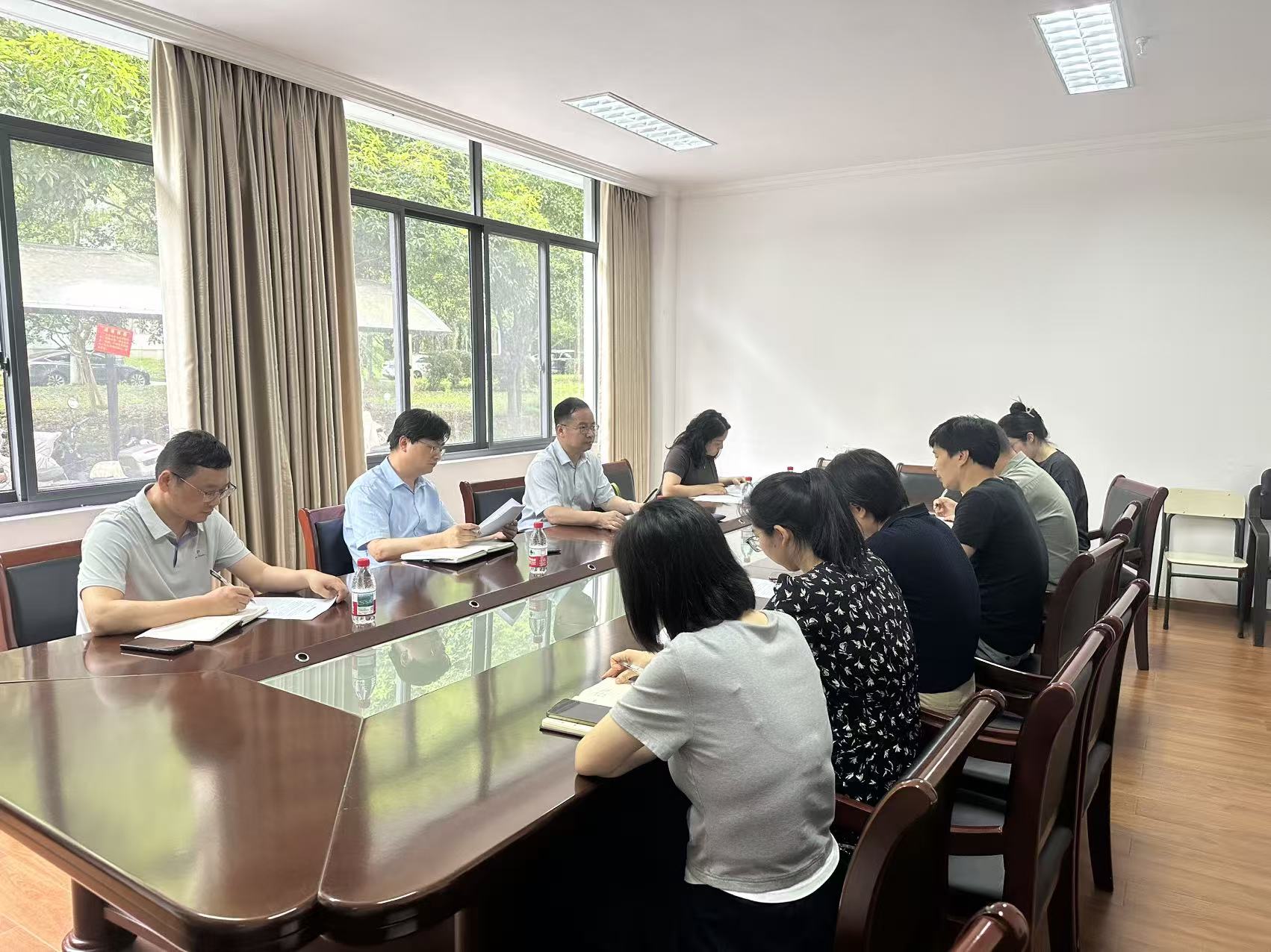 校领导赴采购中心走访调研 部署采购管理与廉政建设工作